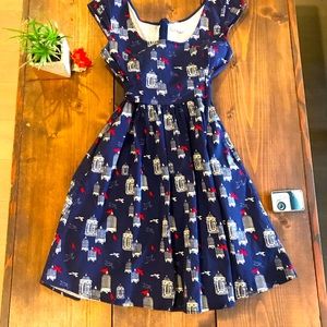 Vintage birdcage dress